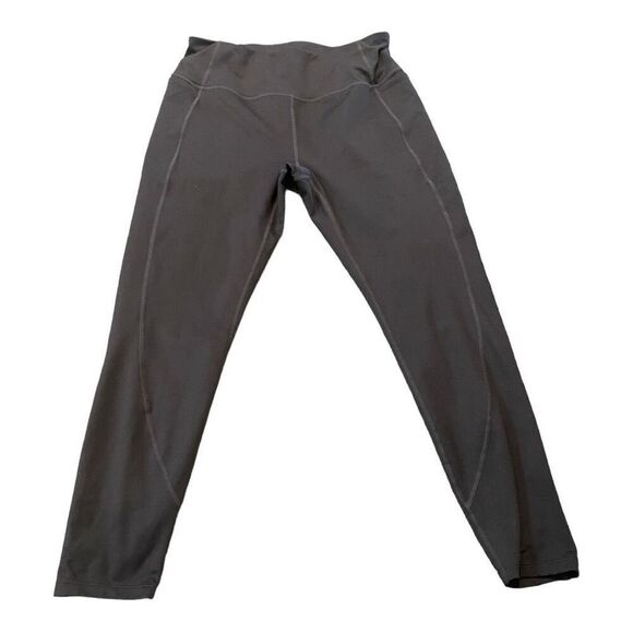 Zella Pants - Zella Gray Althletic Leggings Size L